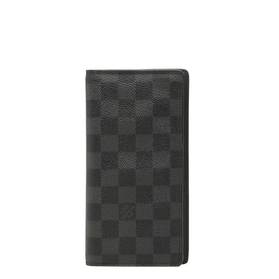 Louis Vuitton Damier Graphite Portefeuille Brazza Bifold Wallet N62665 Gray/Black Men's LOUIS: --- Catalog ---Category: SizeSize (HxWxD): 9.5cm x 18.8cm x 1.8cm / 3.74'' x 7.4'' x 0.7''Category: DesignType: Long wallet (bi-fold)Color: Black, GrayGender: MenClosure: FlapMaterial: Damier Graphite