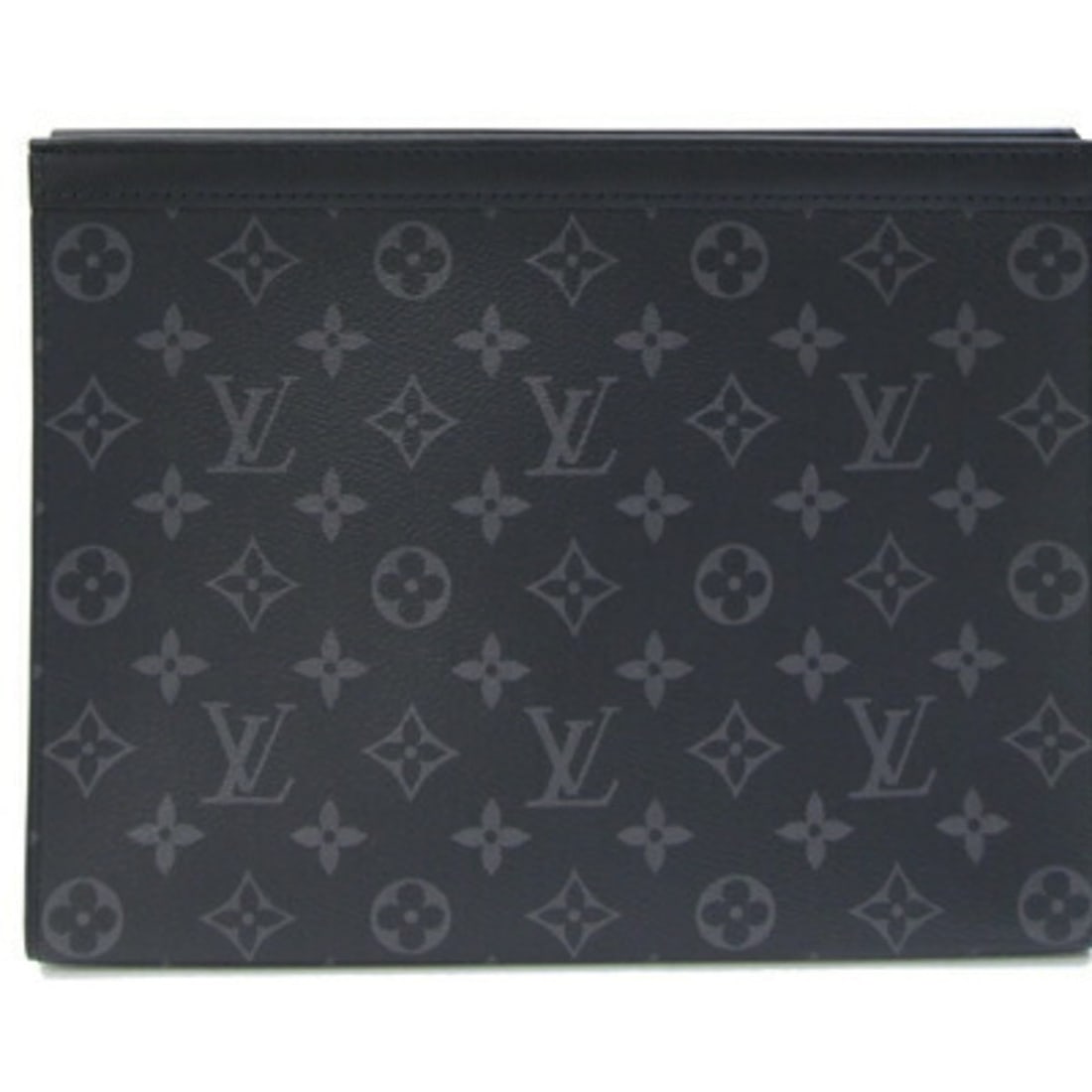 Louis Vuitton Monogram Eclipse Pochette Voyage MM Clutch Bag M61692 Second Travel Pouch Men's LOUIS (1 of 16)