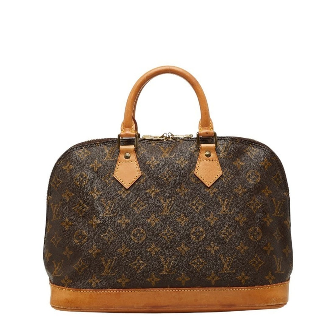 Louis Vuitton Monogram Alma PM Handbag M51130 Brown Leather Women's LOUIS VUITTON (1 of 12)