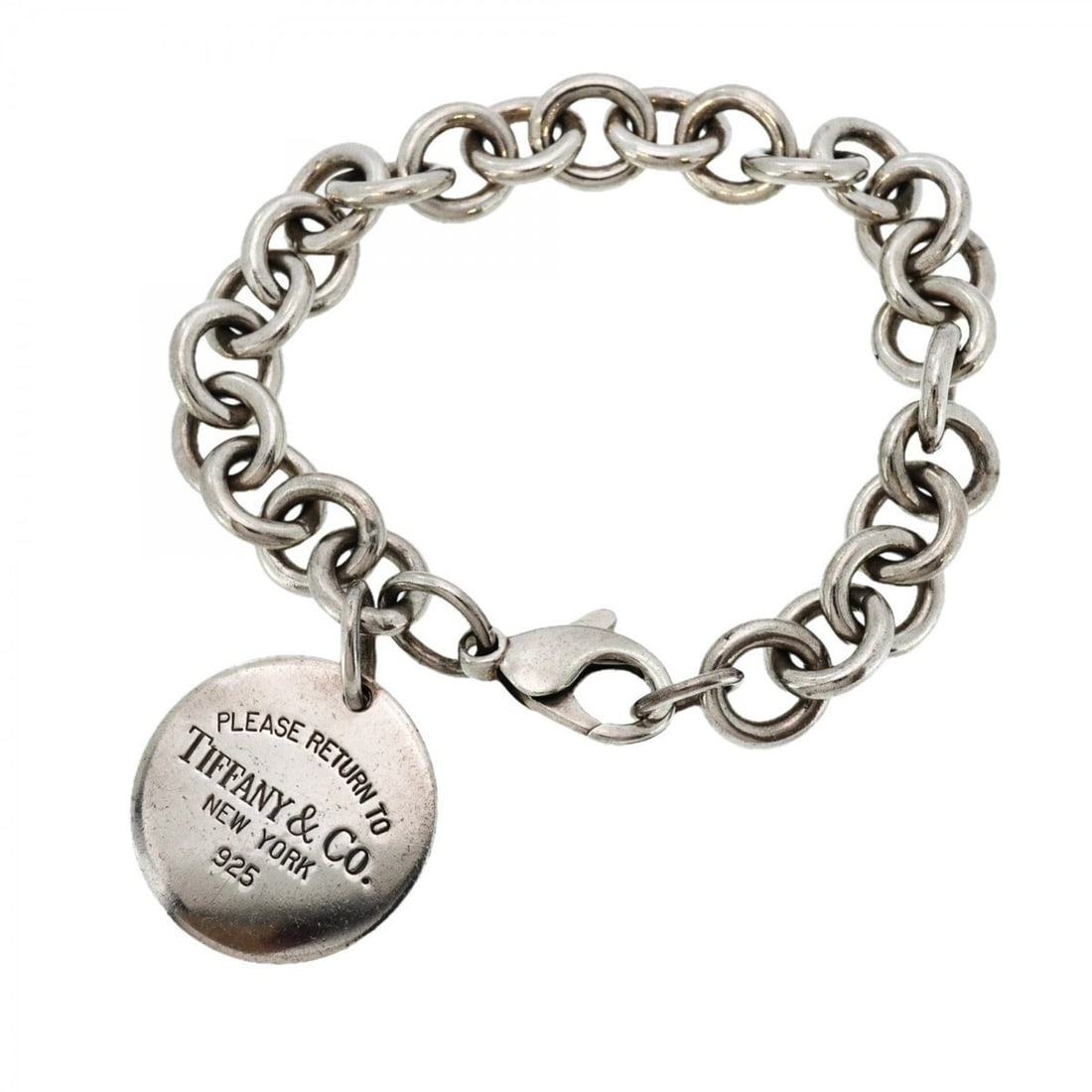 Tiffany Return to Circle Bracelet, Silver 925, Women's (1 of 10)