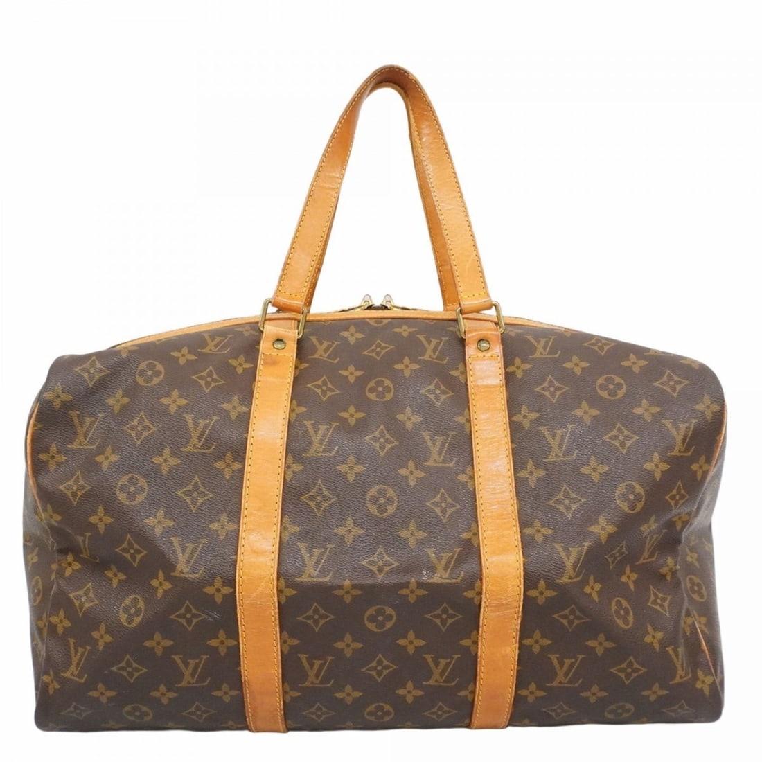 Louis Vuitton Monogram Sax Spool 45 Boston Bag M41624 Brown Men's and Women's (1 of 20)