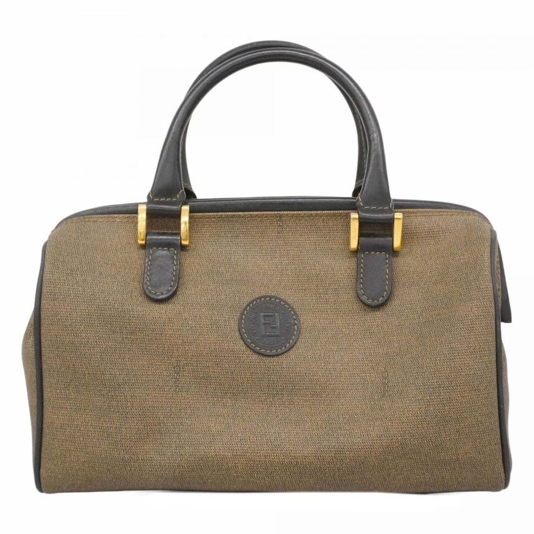 Fendi handbag brown black women's P2361398 (1 of 19)