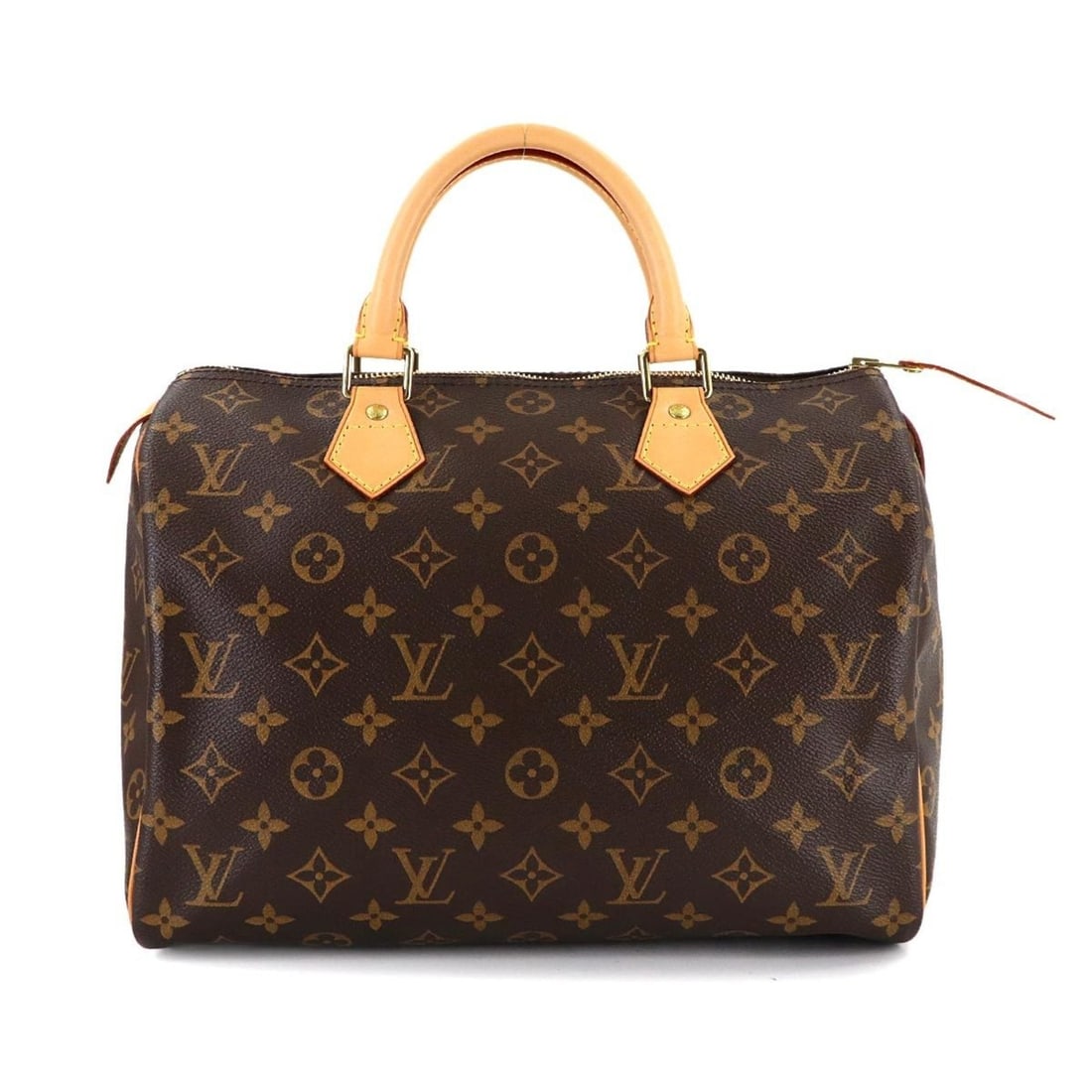 Louis Vuitton Monogram Speedy 30 Handbag, Brown, M41526, Gold Hardware (1 of 15)