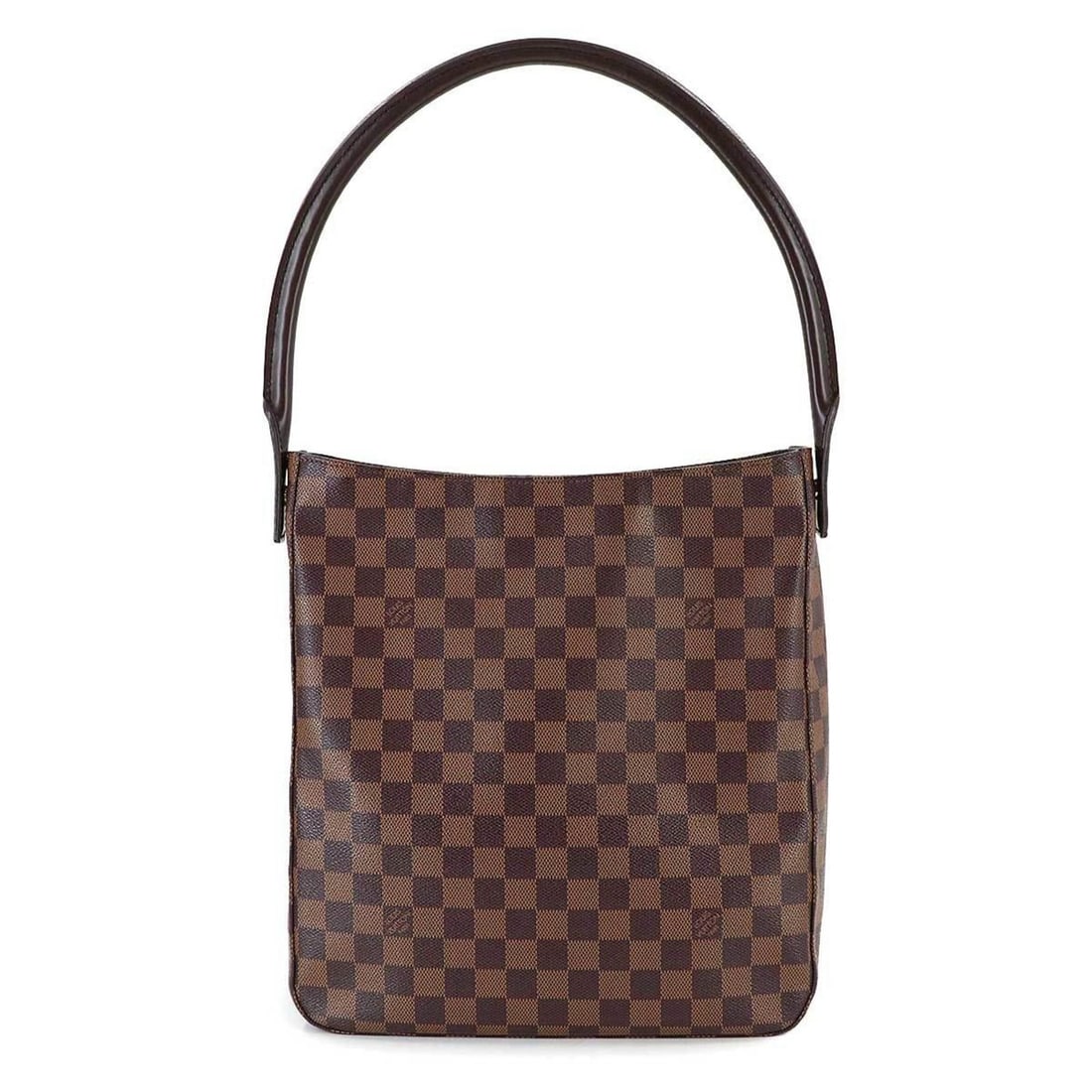 Louis Vuitton Damier Looping GM Personal SPO Shoulder Handbag Ebene N51144 (1 of 14)