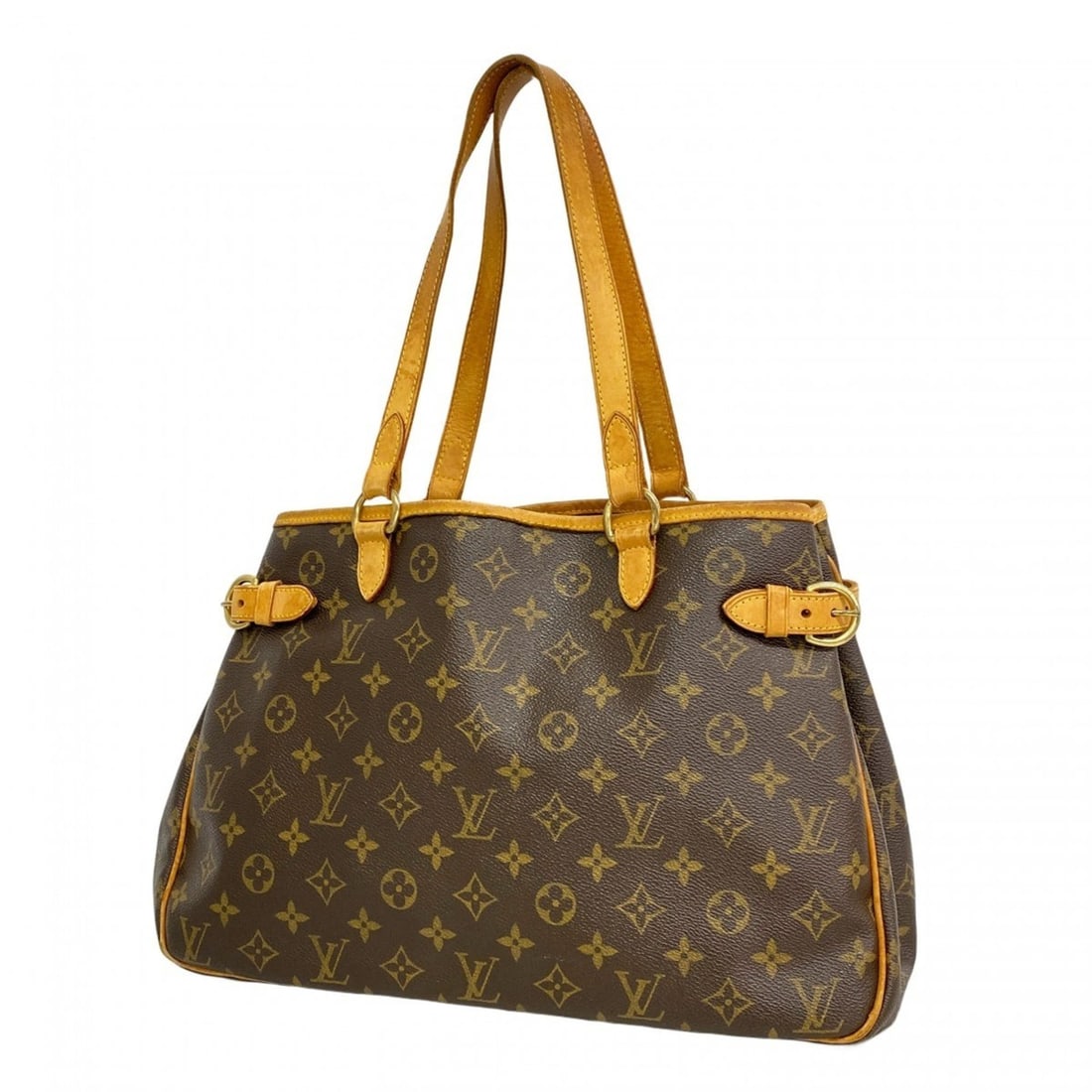 Louis Vuitton Monogram Batignolles Horizontal Tote Bag M51154 Brown Women's (1 of 12)