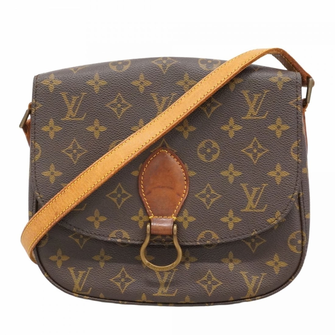 Louis Vuitton Monogram Saint-Cloud GM Shoulder Bag M51242 Brown Women's (1 of 20)