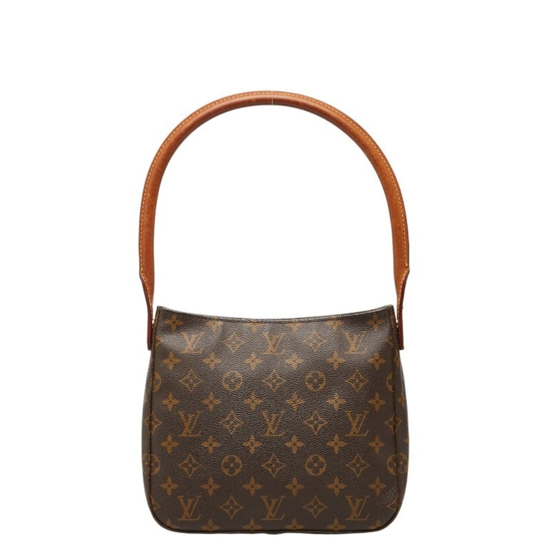 Louis Vuitton Monogram Looping MM Shoulder Bag, One-Shoulder M51146, Brown Leather, Women's, LOUIS (1 of 18)
