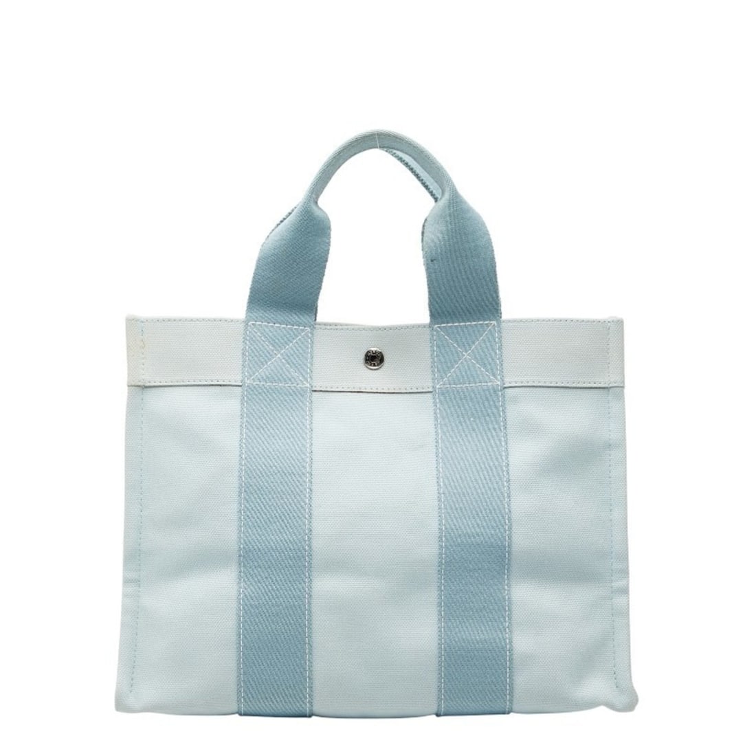 Hermès Bora PM Tote Bag, Handbag, Blue Canvas, Women's, HERMES (1 of 18)