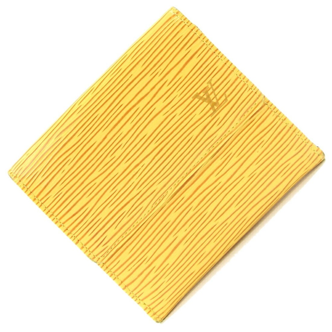 Louis Vuitton Double Wallet, Epi Leather, Porte Monnaie Bi-fold, Carte Credit, M63489, Tassili (1 of 13)