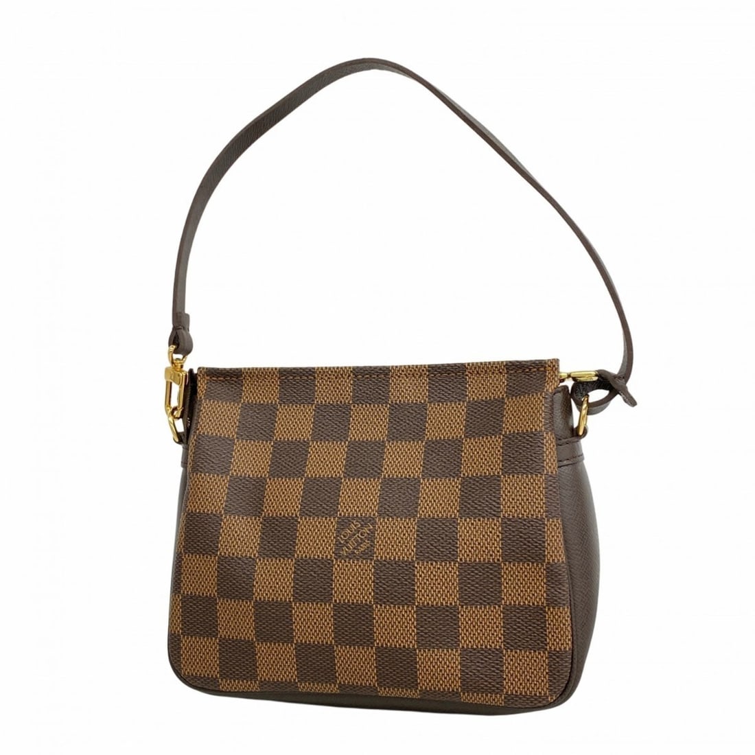 Louis Vuitton Damier Truth Makeup Bag/Pouch N51982 Ebene Women's (1 of 10)