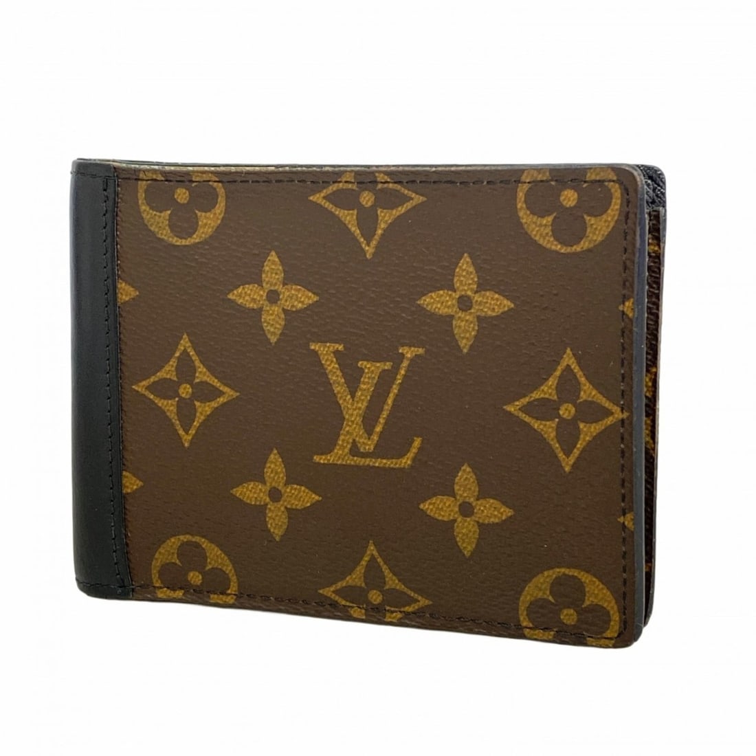 Louis Vuitton Monogram Macassar Portefeuille Mindoro Wallet M60411 Brown/Black Men's (1 of 10)