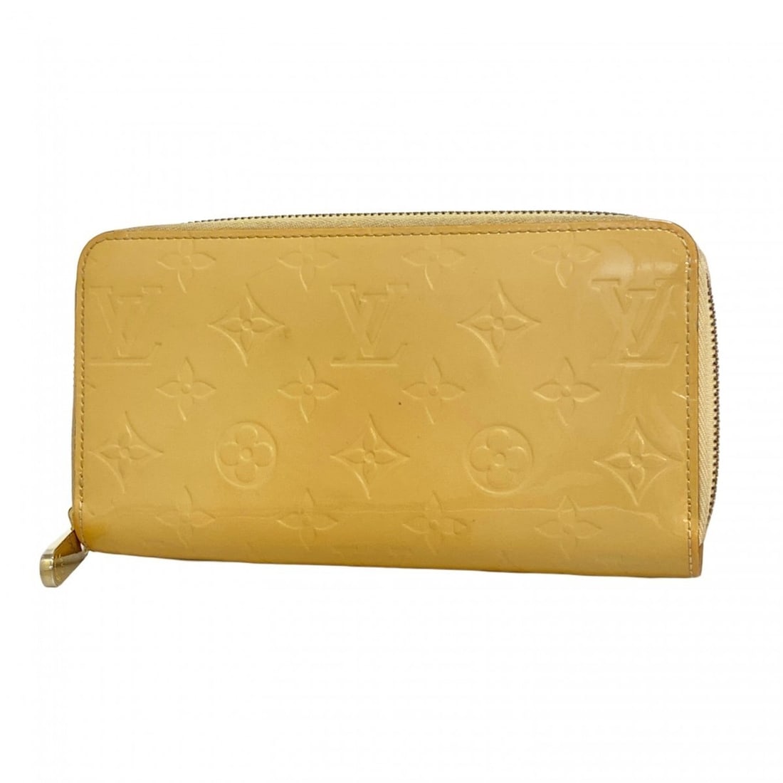 Louis Vuitton Vernis Zippy Wallet M61380 Moldore Women's Long (1 of 12)