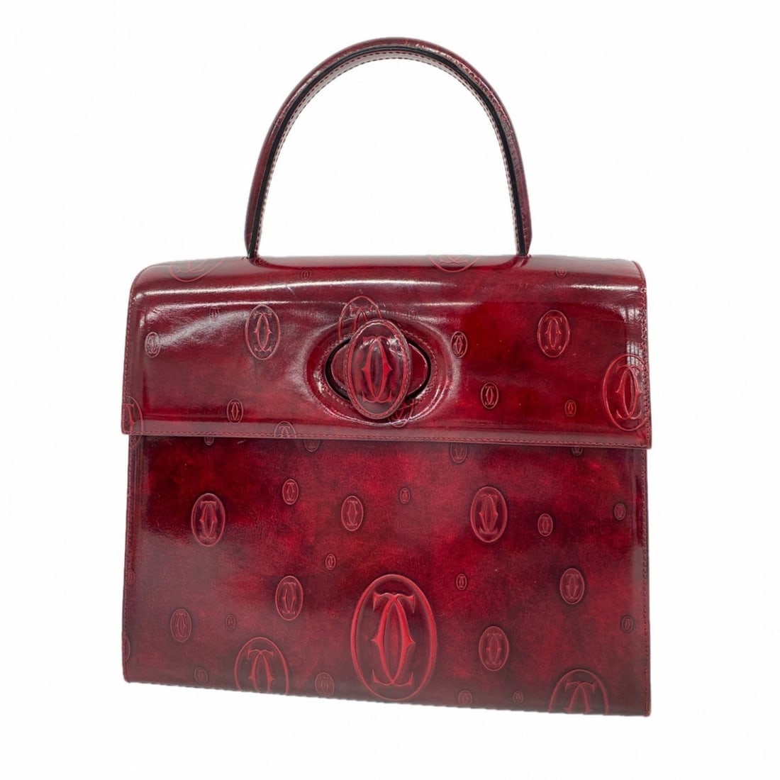 Cartier Happy Birthday Enamel Bordeaux Handbag for Women P2335267: --- Catalog ---Category: SizeSize (HxWxD): 23cm x 28cm x 9.5cm / 9.05'' x 11.02'' x 3.74''Category: DesignType: HandbagColor: BordeauxGender: WomenHardware Color: GoldCategory: GeneralBrand: Cartier--