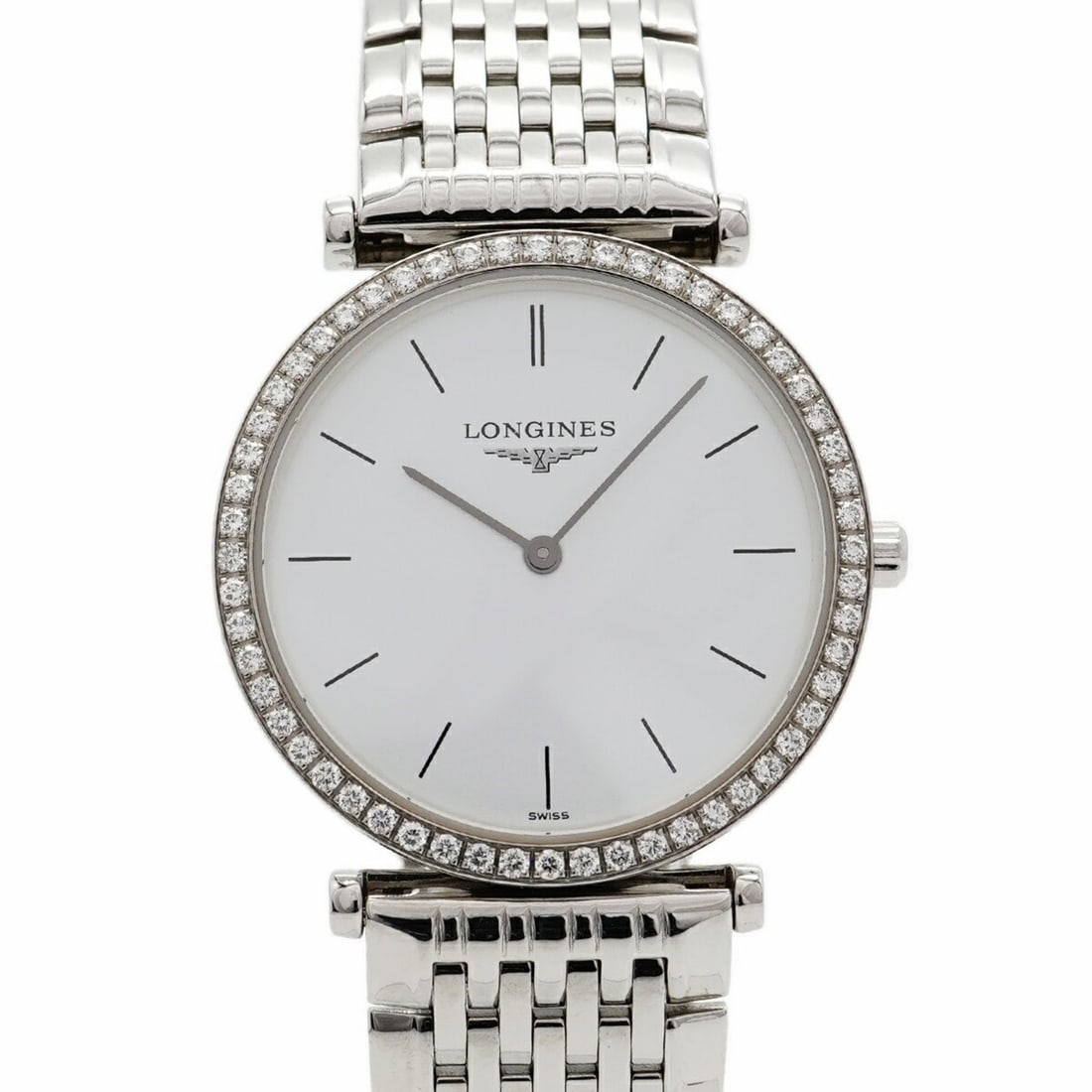 Longines La Grande Classique L4.513.0 White Dial Women's Watch: --- Catalog ---Category: SizeWrist Size: 16cm / 6.29''Case Diameter: 29mm / 1.14''Category: DesignType: WristwatchGender: WomenColor (Dial): WhiteMaterial (Band): Stainless steelCategory: GeneralMPN: