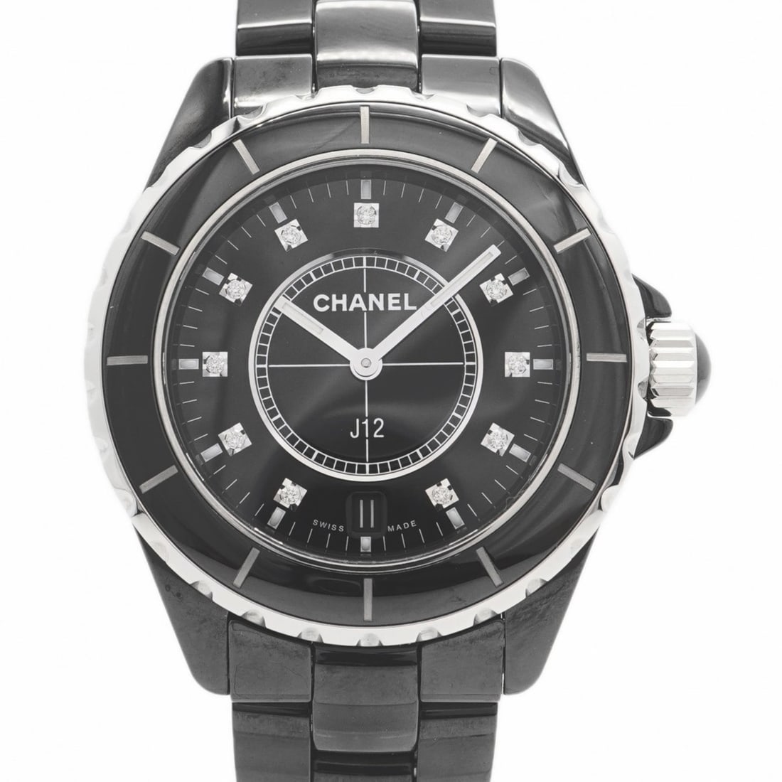Chanel J12 H2124 Black Dial Men's Watch (1 of 9)