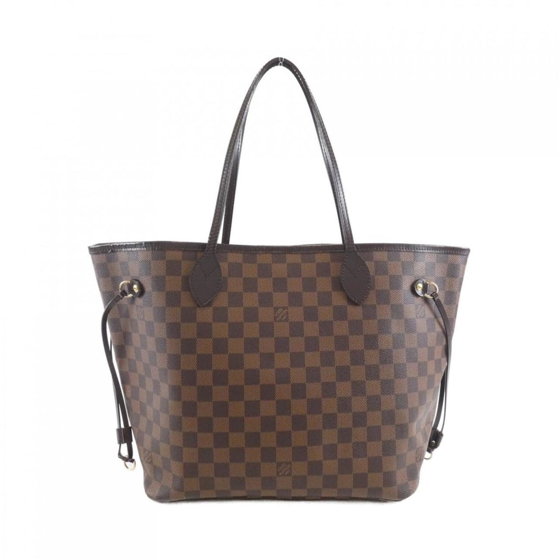 Louis Vuitton Damier Neverfull MM N51105 Handbag: --- Catalog ---Category: SizeSize (HxWxD): 29cm x 46cm x 15cm / 11.41'' x 18.11'' x 5.9''Category: DesignType: HandbagColor: EbeneGender: WomenMaterial: Coated canvas Hardware Color: GoldCategory: