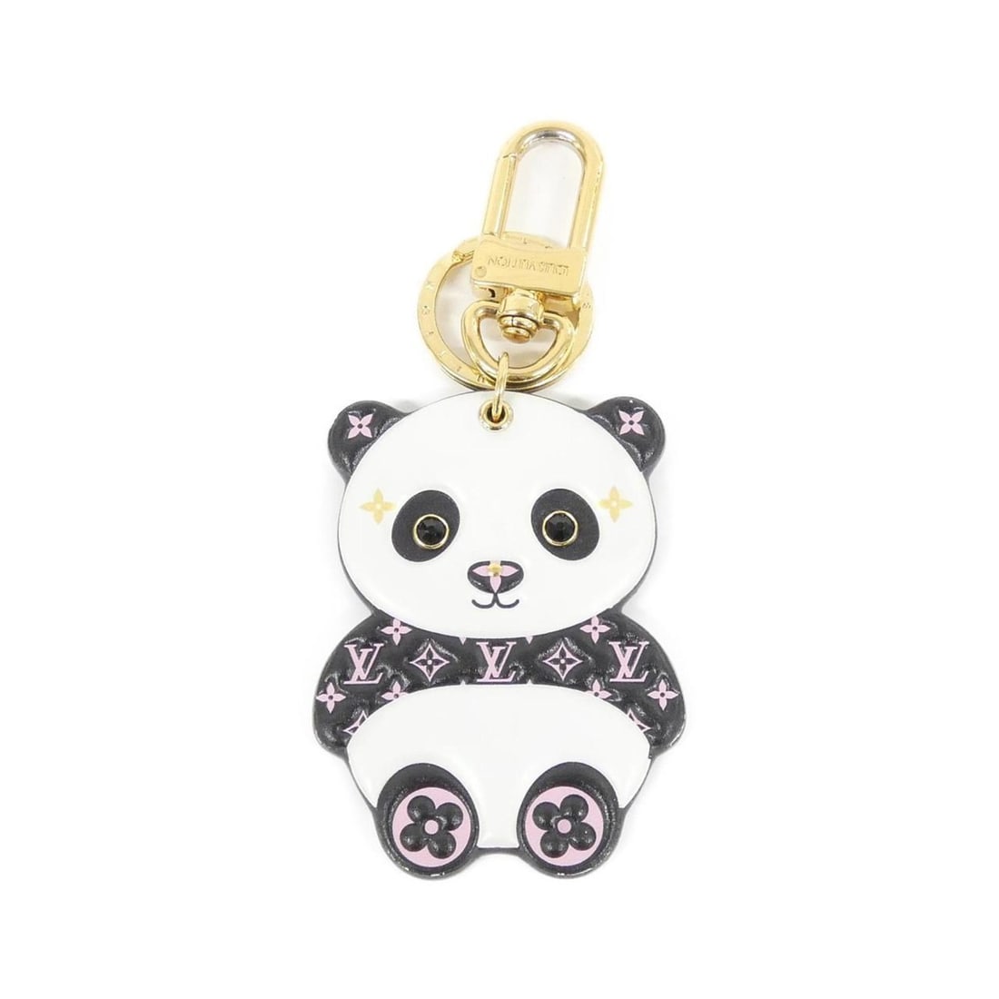 Louis Vuitton Monogram Porte-Clés LV Panda Key Ring M00993: --- Catalog ---Category: DesignType: KeyringColor: MarronGender: Men,WomenCategory: GeneralMPN: M00993Brand: Louis Vuitton--- Item List ---Section: ConditionRanking: Rank A Used - A few traces of usag