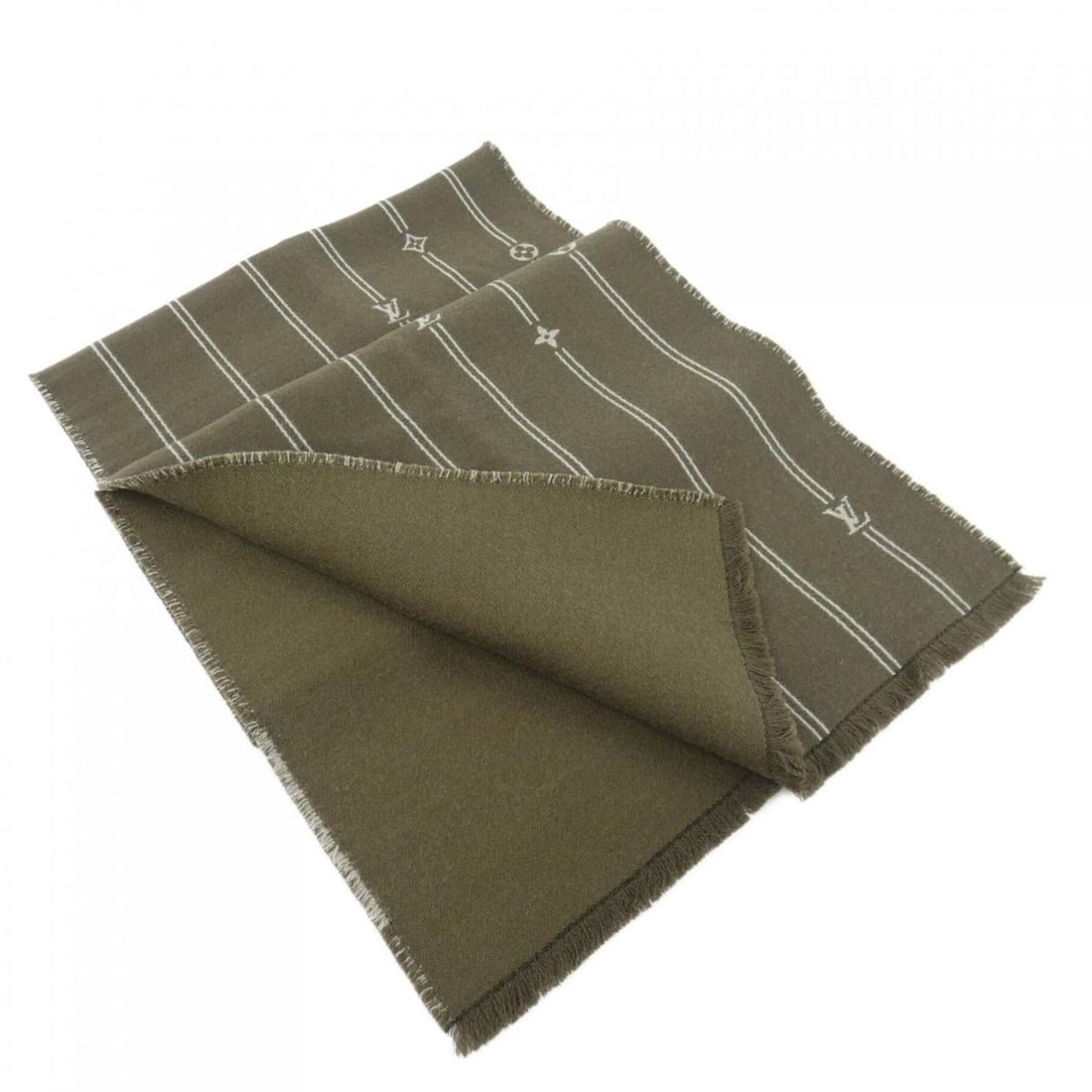 Louis Vuitton Monogram Stripes M90732 Scarf (1 of 14)