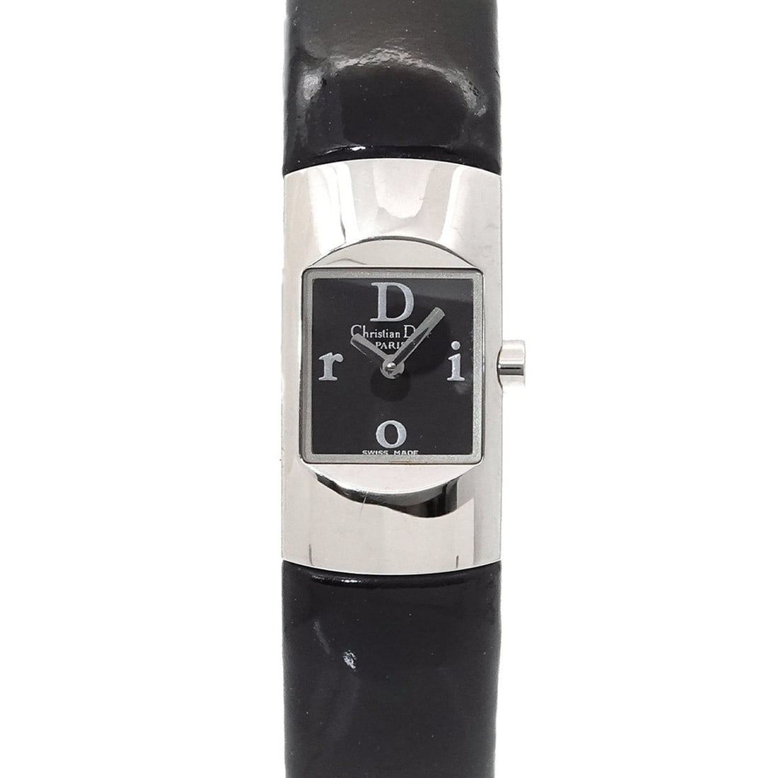 Christian Dior Diorific D102-100 Women's Black Quartz Watch: --- Catalog ---Category: SizeWrist Size: 13cm - 17cm / 5.11'' - 6.69''Case Diameter: 15mm / 0.59''Category: DesignType: WristwatchGender: WomenColor (Dial): BlackMaterial (Band): Leather, Stainless st
