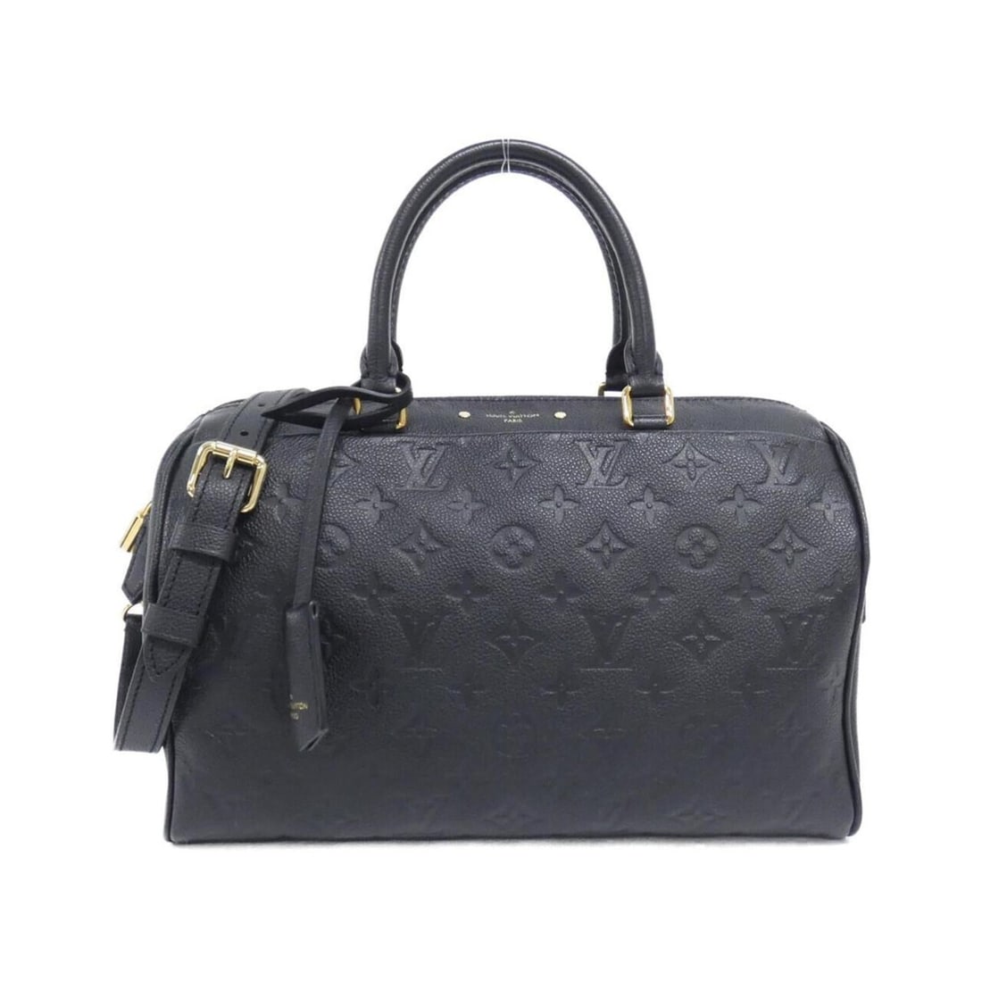 Louis Vuitton Monogram Empreinte Speedy Bandouliere 30cm Boston Bag M42406: --- Catalog ---Category: SizeSize (HxWxD): 21cm x 30cm x 17cm / 8.26'' x 11.81'' x 6.69''Category: DesignType: Boston bagColor: BlackGender: WomenMaterial: Monogram Empreinte Category: GeneralMPN:
