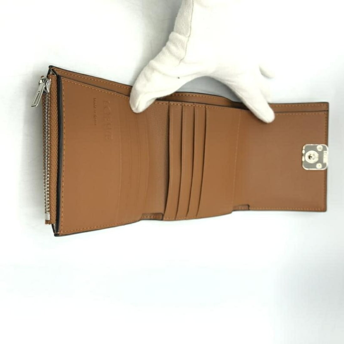 LOEWE Tri-fold Wallet 102121 - 4