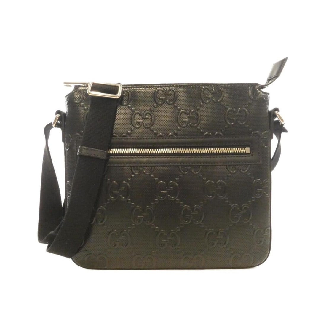 Gucci 406410 1W3CN Shoulder Bag: --- Catalog ---Category: SizeSize (HxWxD): 23cm x 25cm x 3cm / 9.05'' x 9.84'' x 1.18''Category: DesignType: Shoulder bagColor: BlackGender: WomenMaterial: Leather Category: GeneralMPN: 406410