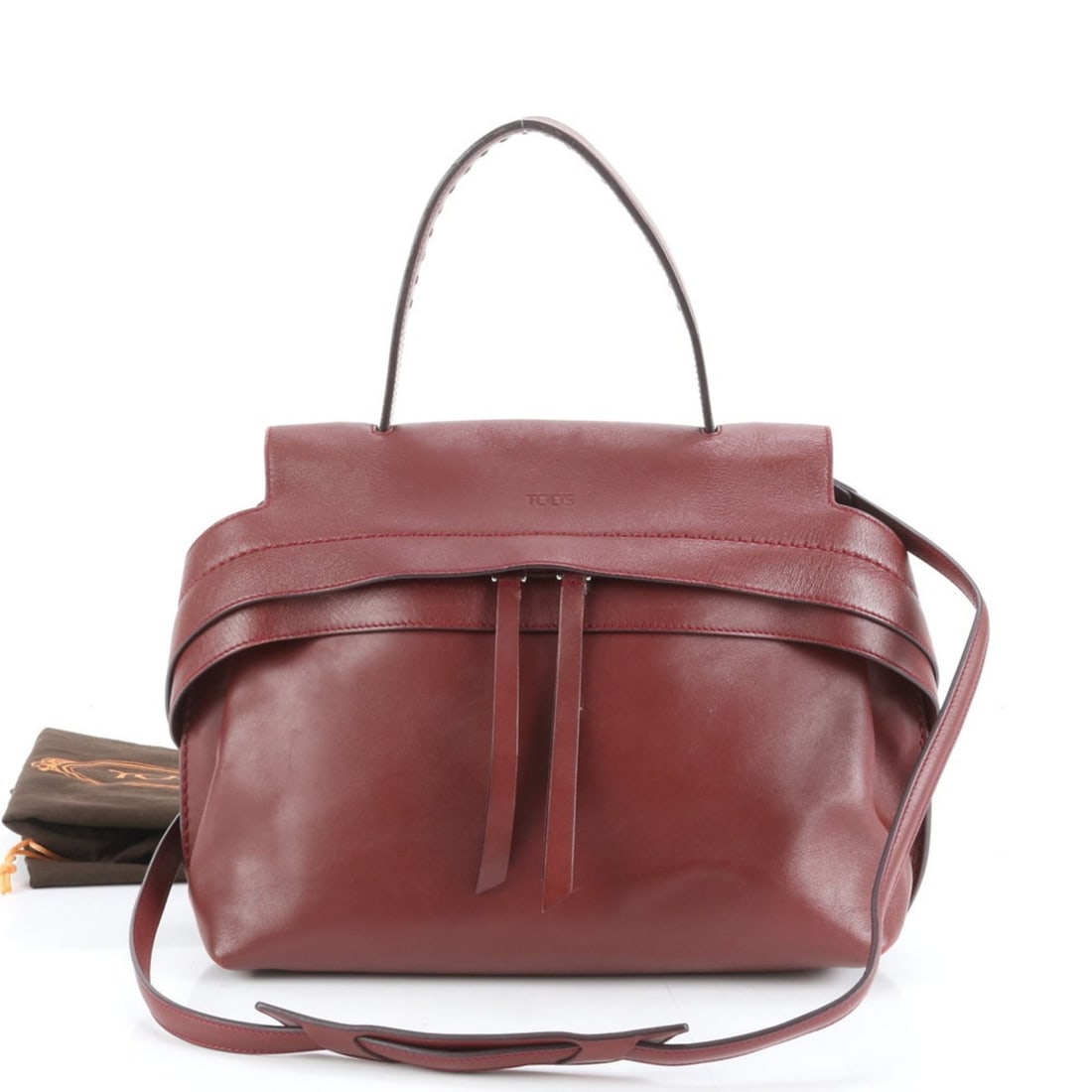 TOD'S Wave Leather 2-Way Shoulder Bag, Handbag, Women's (1 of 16)