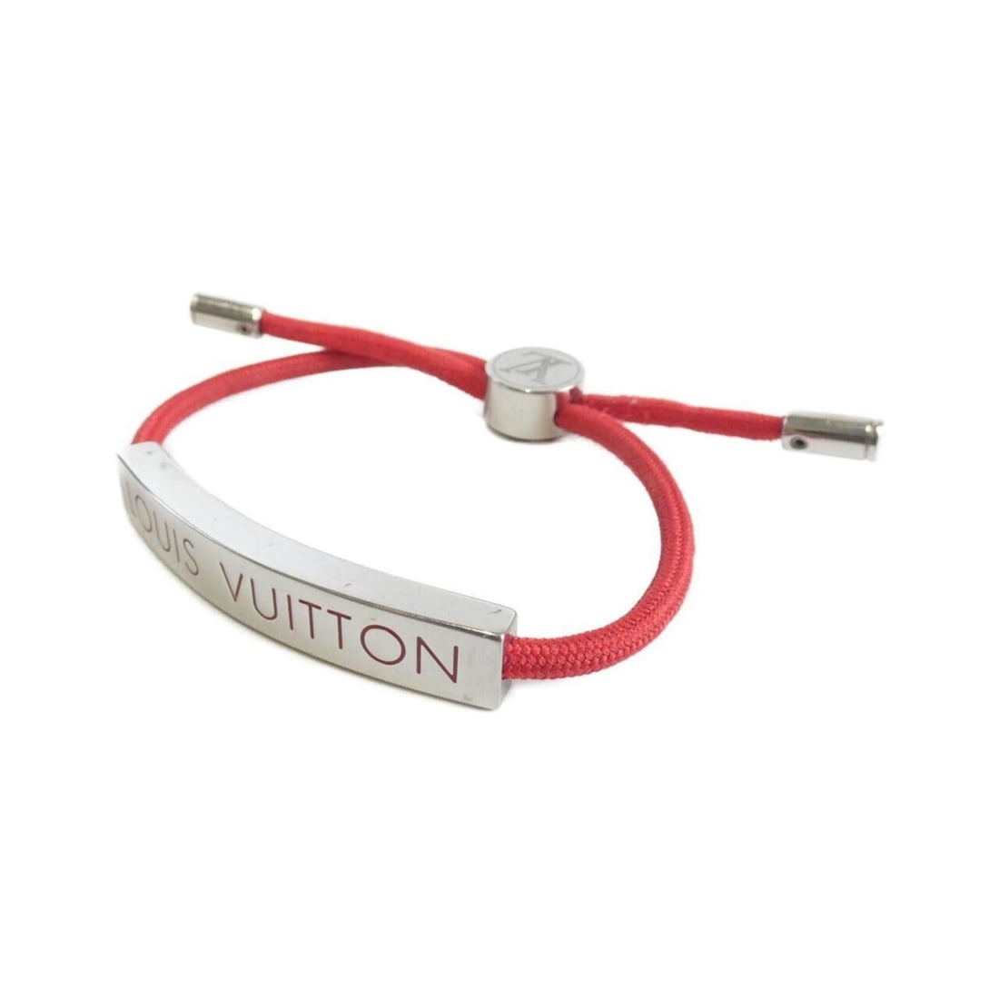 Louis Vuitton Space LV Bracelet M00274: --- Catalog ---Category: SizeLength: 24cm / 9.44''Category: DesignType: Charm braceletColor: Rouge, SilverGender: WomenCategory: GeneralMPN: M00274Brand: Louis Vuitton--- Item List ---Section:
