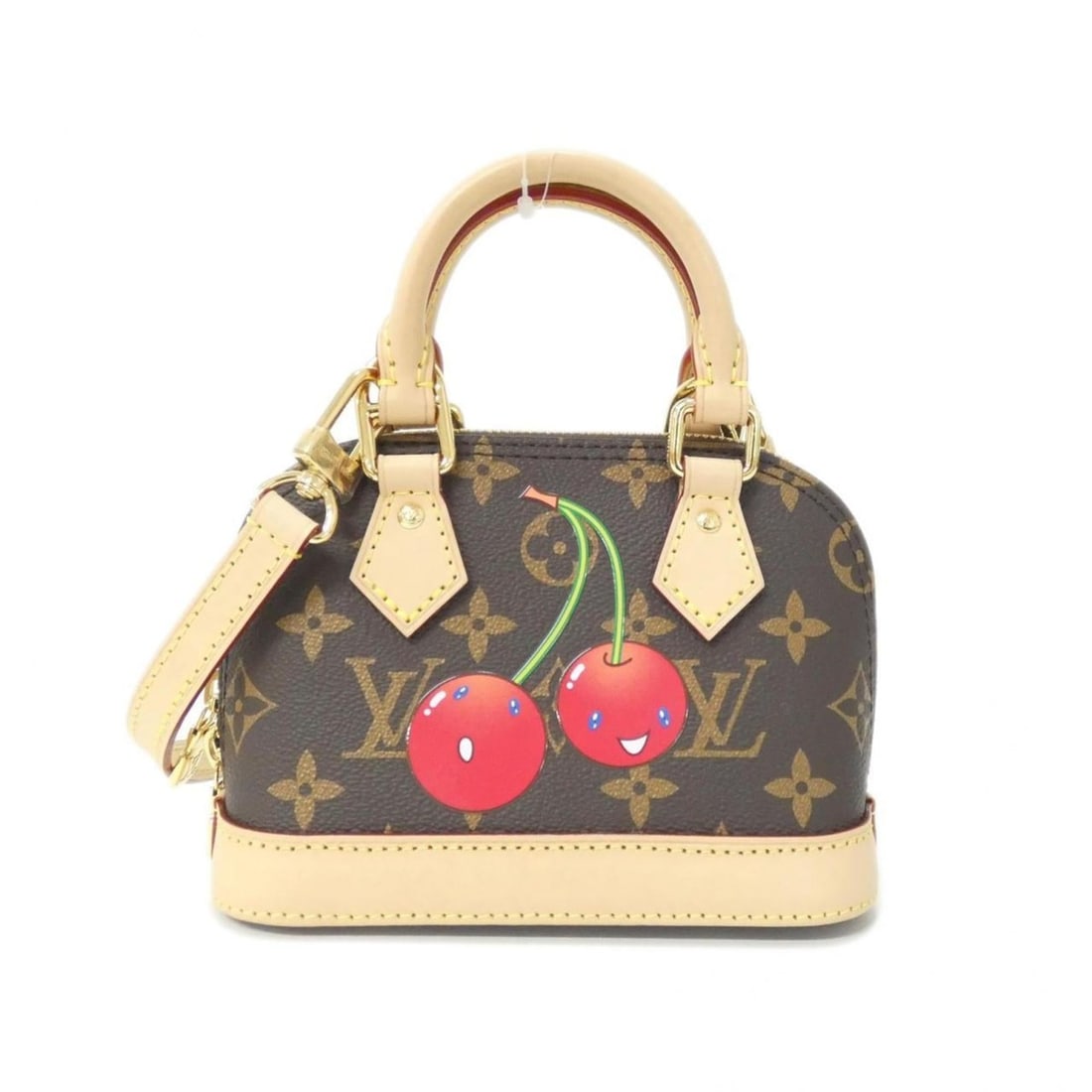 Louis Vuitton Monogram (LV x TM) Nano Alma M13416 Handbag: --- Catalog ---Category: SizeSize (HxWxD): 12cm x 17cm x 8cm / 4.72'' x 6.69'' x 3.14''Category: DesignType: HandbagColor: BrownGender: WomenMaterial: Coated canvas Category: GeneralMPN: M13416Brand: