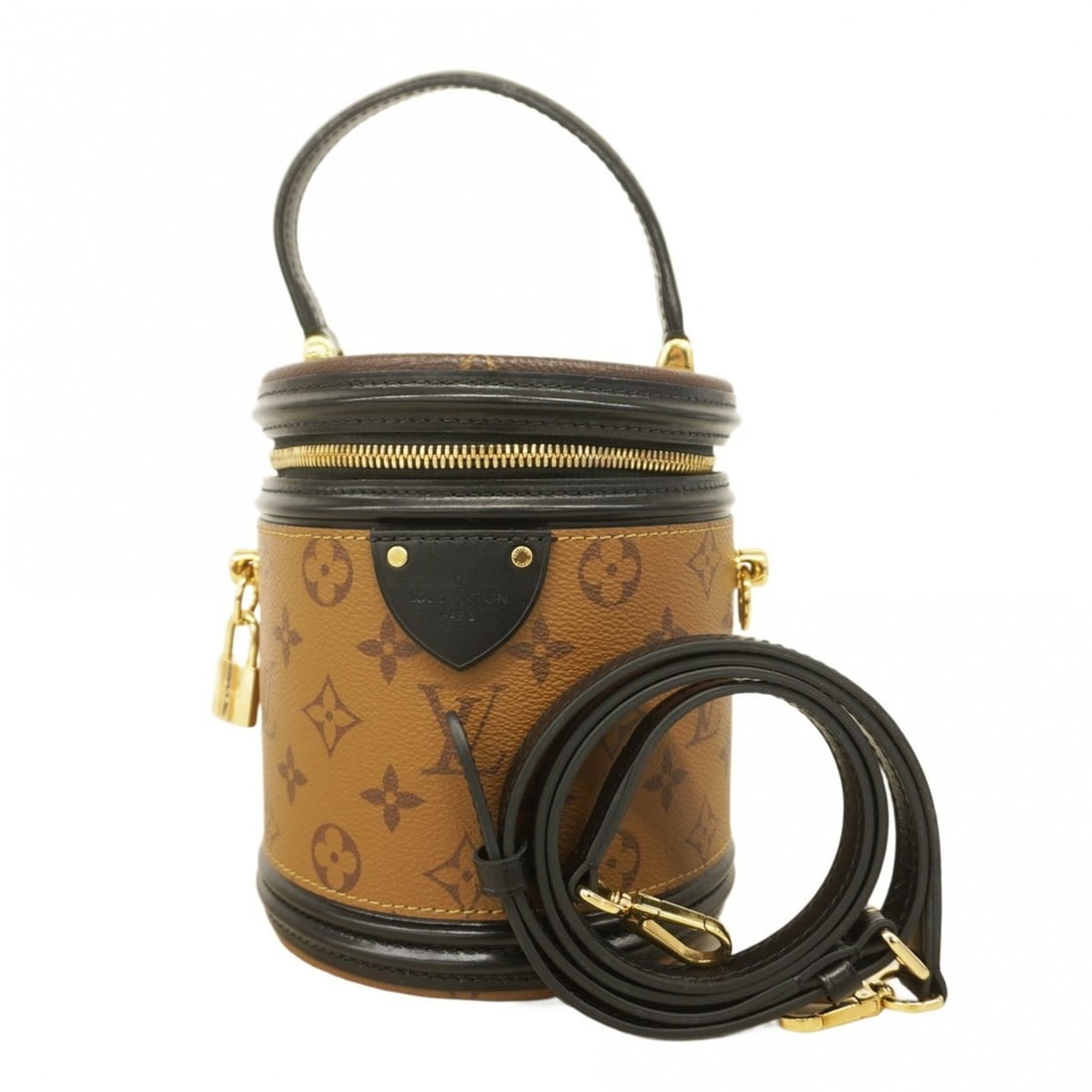 Louis Vuitton Monogram Reverse Cannes Handbag M43986 Brown 2-Way Bag for Women: --- Catalog ---Category: SizeSize (HxWxD): 16.5cm x 15cm x 15cm / 6.49'' x 5.9'' x 5.9''Category: DesignType: HandbagColor: BrownGender: WomenCategory: GeneralMPN: M43986Brand: Louis Vuitton--- Item