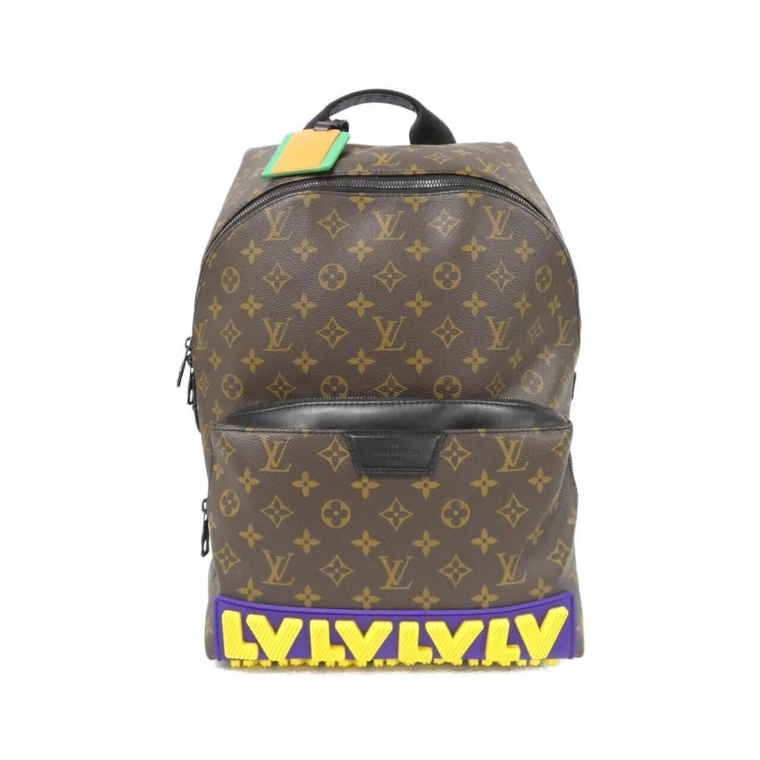 Louis Vuitton Monogram (LV Rubber) Discovery Backpack PM M57965: --- Catalog ---Category: SizeSize (HxWxD): 40cm x 30cm x 20cm / 15.74'' x 11.81'' x 7.87''Category: DesignType: BackpackColor: Black, BrownGender: MenMaterial: Coated canvas Category: GeneralMPN: