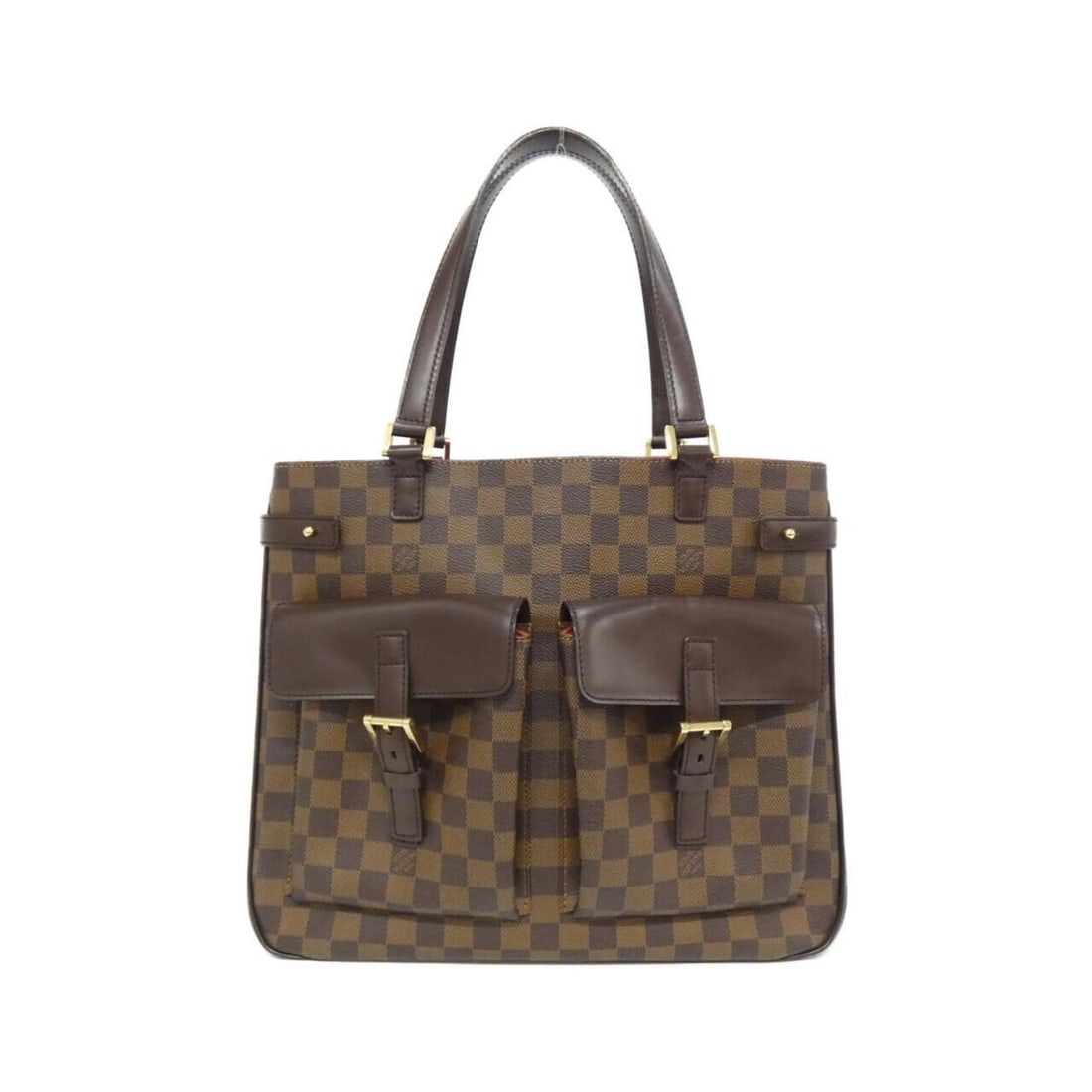 Louis Vuitton Damier Uzes N51128 Handbag: --- Catalog ---Category: SizeSize (HxWxD): 30cm x 36cm x 11cm / 11.81'' x 14.17'' x 4.33''Category: DesignType: HandbagColor: BrownGender: WomenMaterial: Coated canvas Category: GeneralMPN: