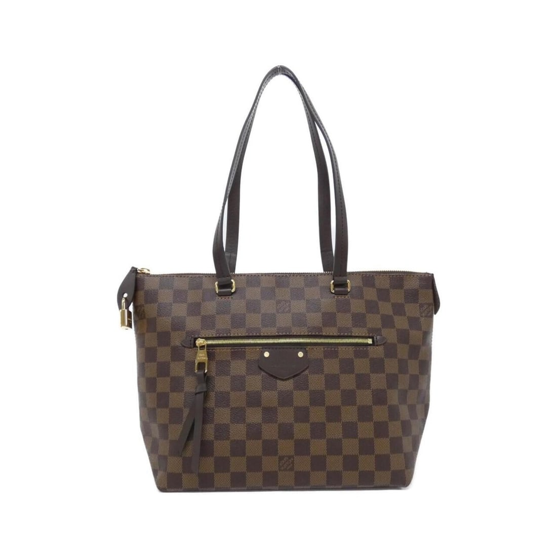 Louis Vuitton Damier Iena PM N41012 Handbag: --- Catalog ---Category: SizeSize (HxWxD): 24cm x 34cm x 14cm / 9.44'' x 13.38'' x 5.51''Category: DesignType: HandbagColor: BrownGender: WomenMaterial: Coated canvas Category: GeneralMPN: