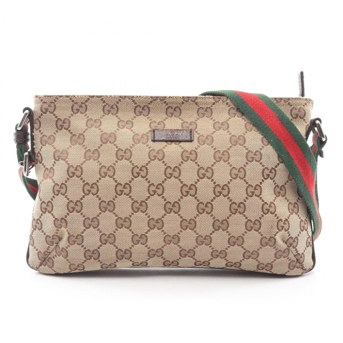 Gucci Sherry Line GG Canvas Shoulder Bag/Handbag in Beige and Multicolor (189749) (1 of 13)