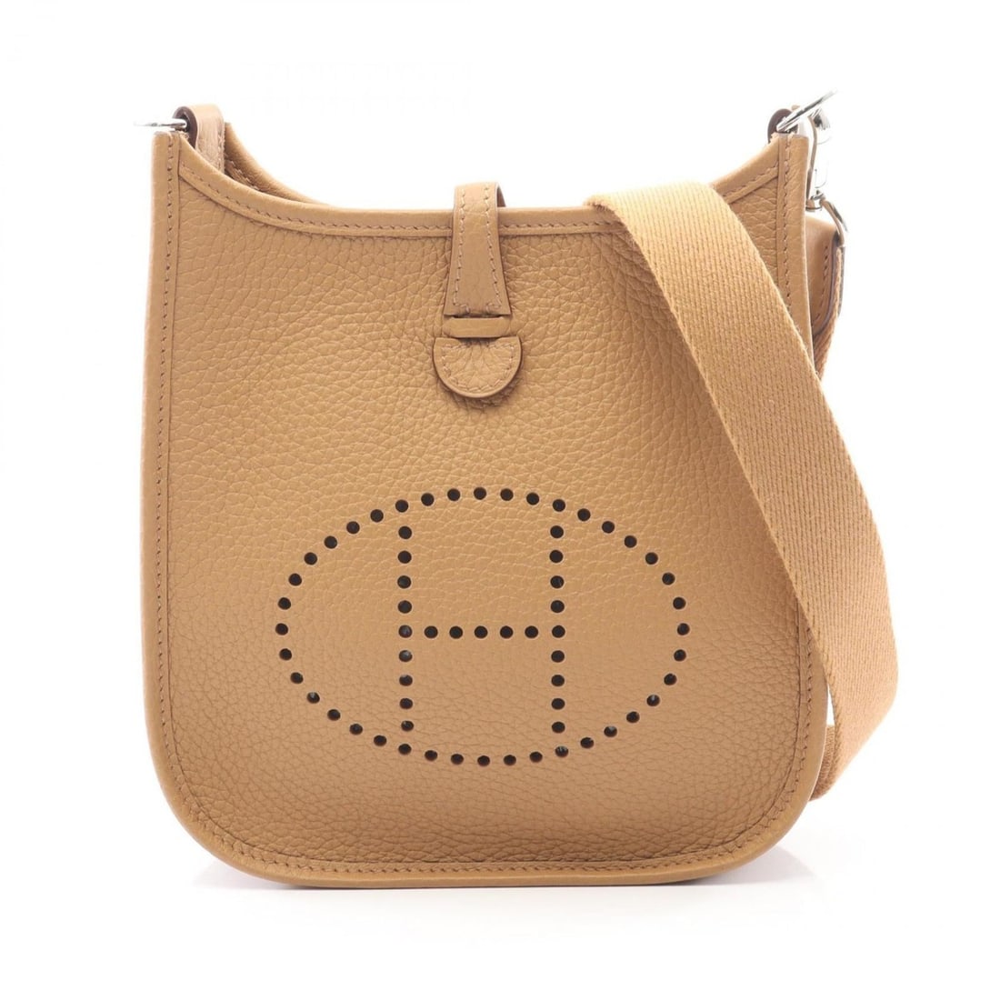 Hermes Hermès Evelyn TPM Amazon Shoulder Bag/Handbag in Taurillon Clemence Leather, Beige, for (1 of 11)