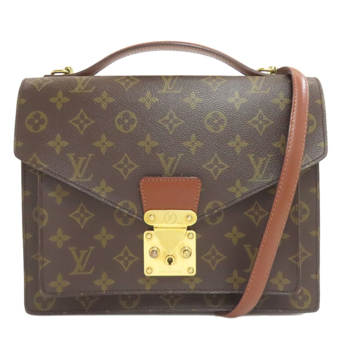 Louis Vuitton M51185 Monceau 28 Handbag Monogram Canvas Women's LOUIS VUITTON (1 of 20)