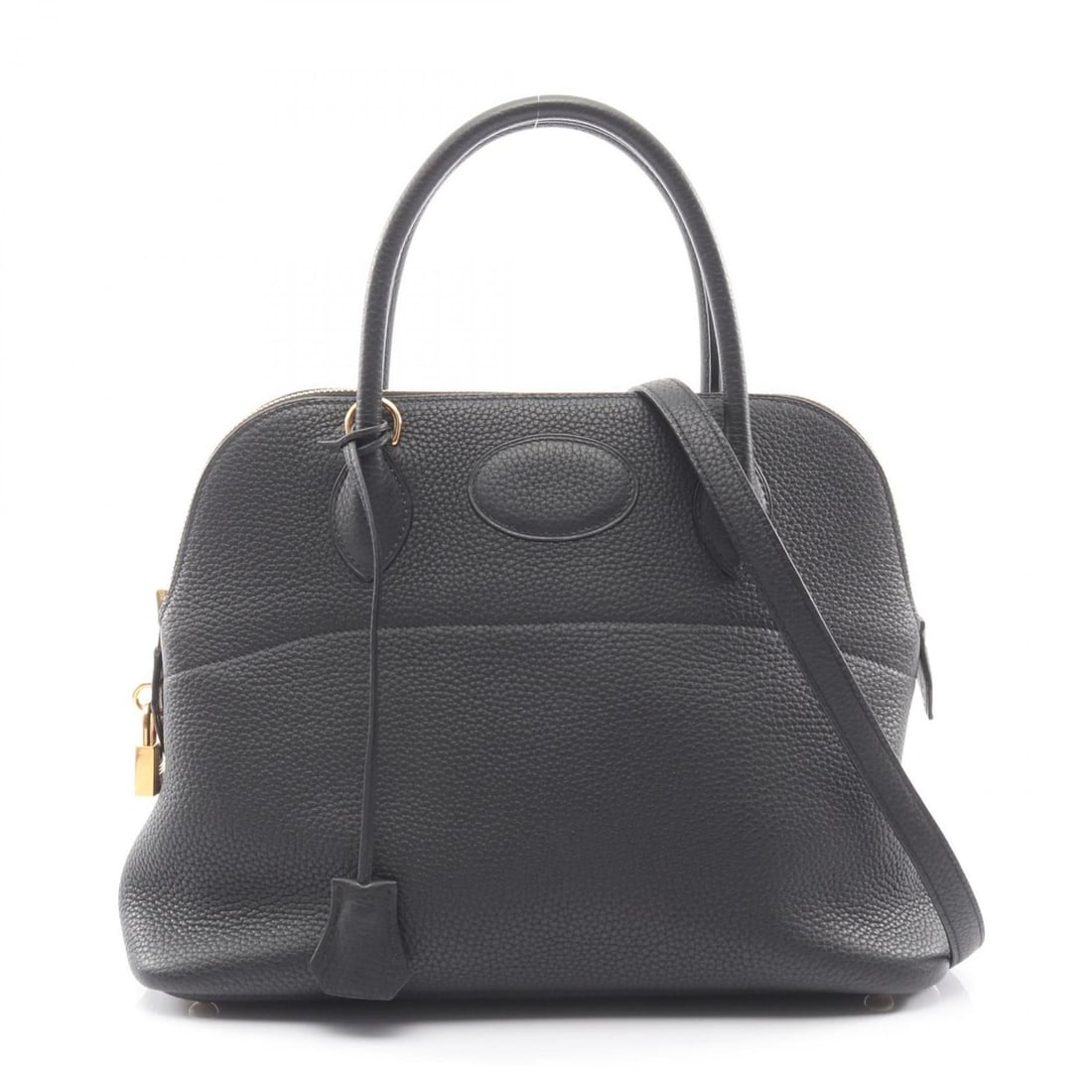Hermes Hermès Bolide 31 handbag in Taurillon Clemence leather, black. (1 of 12)