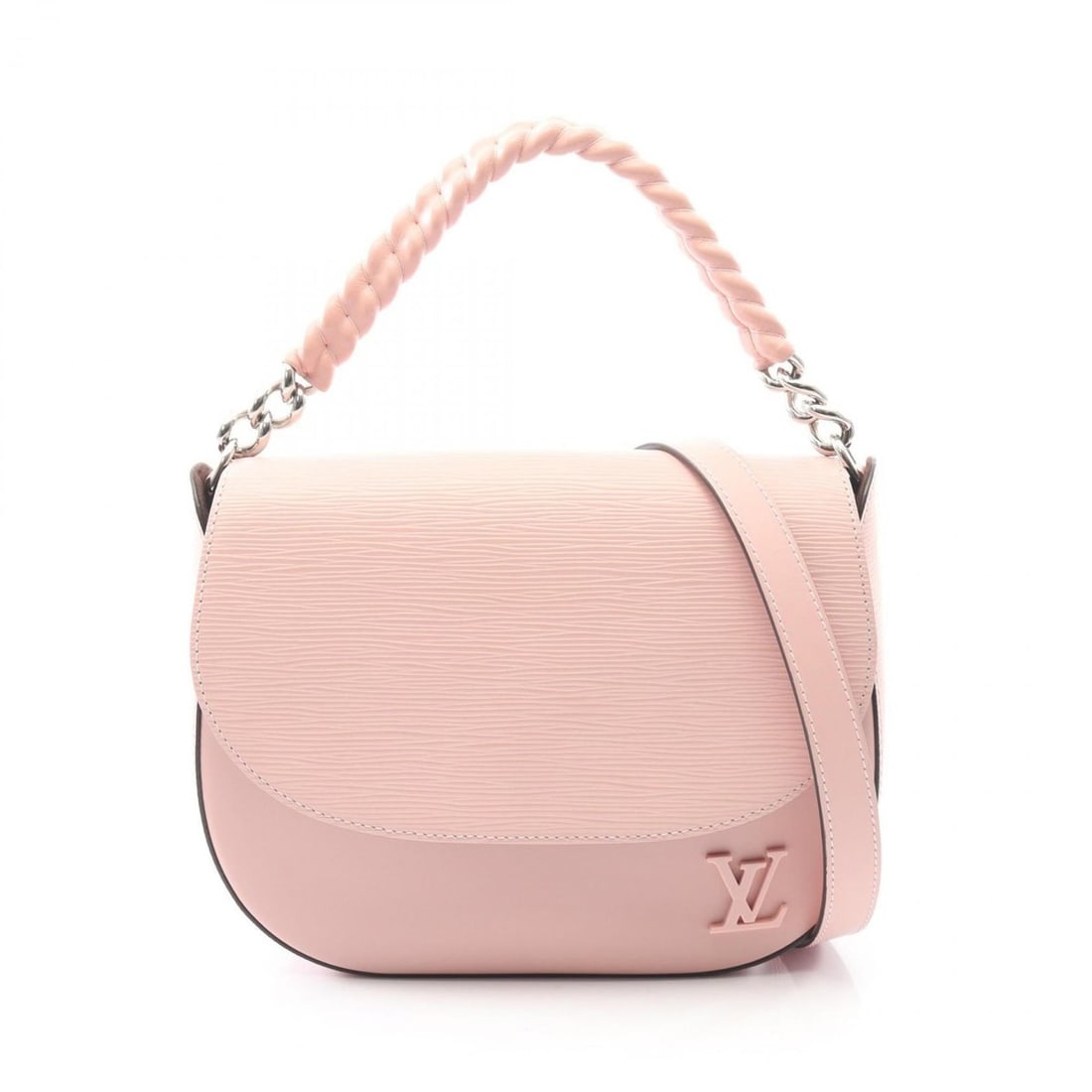 Louis Vuitton Luna Handbag, Epi Leather, Pink, Women's, M42676 (1 of 10)