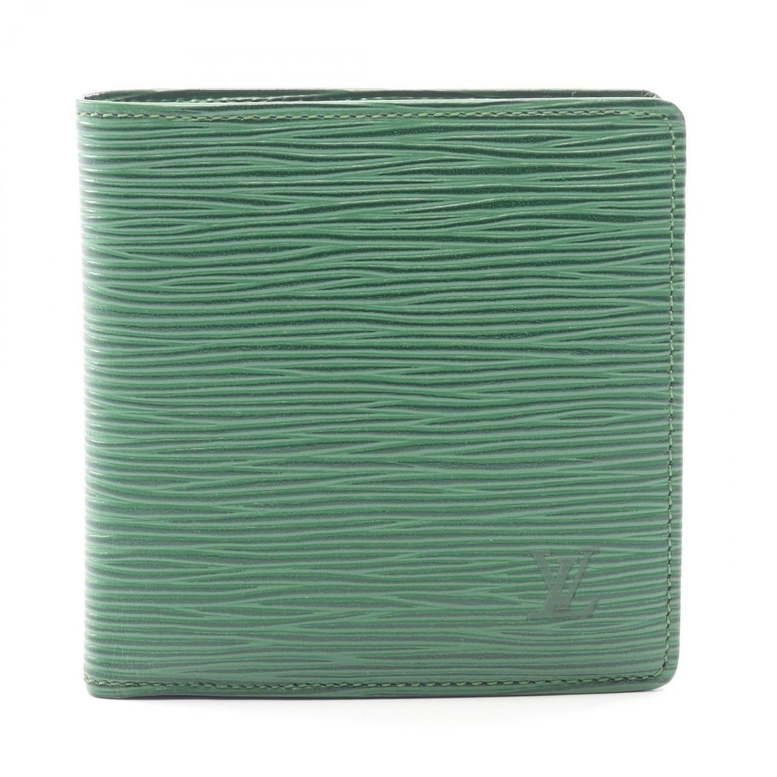 Louis Vuitton Porte-Bie Carte Credit Monet Bifold Wallet in Epi Leather, Green, Women's, M63544: --- Catalog ---Category: SizeSize (HxWxD): 10.5cm x 10.5cm x 1.5cm / 4.13'' x 4.13'' x 0.59''Category: DesignType: Wallet (bi-fold)Color: Borneo green, GreenGender: WomenMaterial: Epi leather Category
