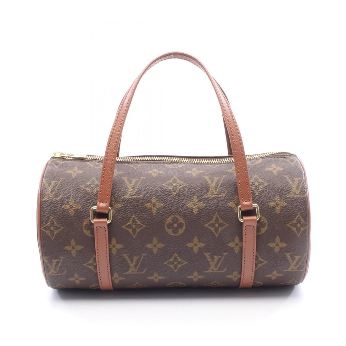 Louis Vuitton Papillon 26 Old Model Handbag, Coated Canvas and Leather, Monogram, Women's, Brown,: --- Catalog ---Category: SizeSize (HxWxD): 13cm x 26cm x 13cm / 5.11'' x 10.23'' x 5.11''Category: DesignType: HandbagColor: BrownGender: WomenMaterial: Coated canvas , PVC , Monogram , Leather Catego