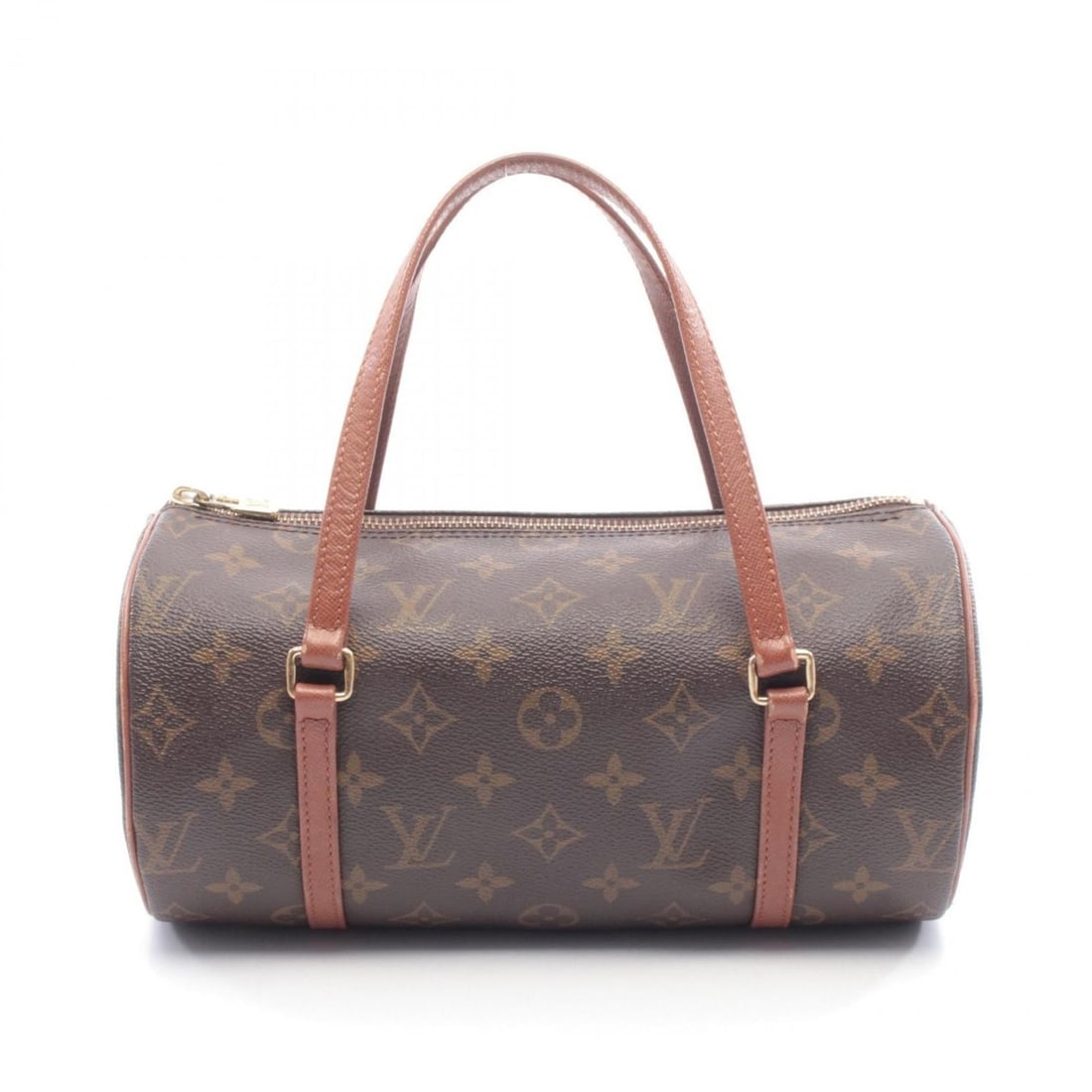 Louis Vuitton Papillon 26 Old Model Handbag, Coated Canvas and Leather, Monogram, Women's, Brown,: --- Catalog ---Category: SizeSize (HxWxD): 13cm x 26cm x 13cm / 5.11'' x 10.23'' x 5.11''Category: DesignType: HandbagColor: BrownGender: WomenMaterial: Coated canvas , PVC , Monogram , Leather Catego