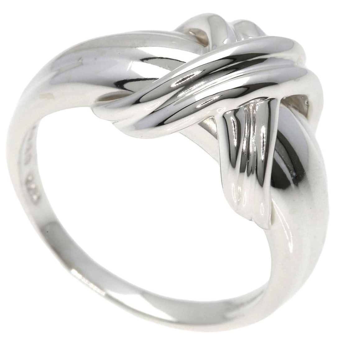 Tiffany Signature Ring, Silver, Women's, TIFFANY & Co. (1 of 12)