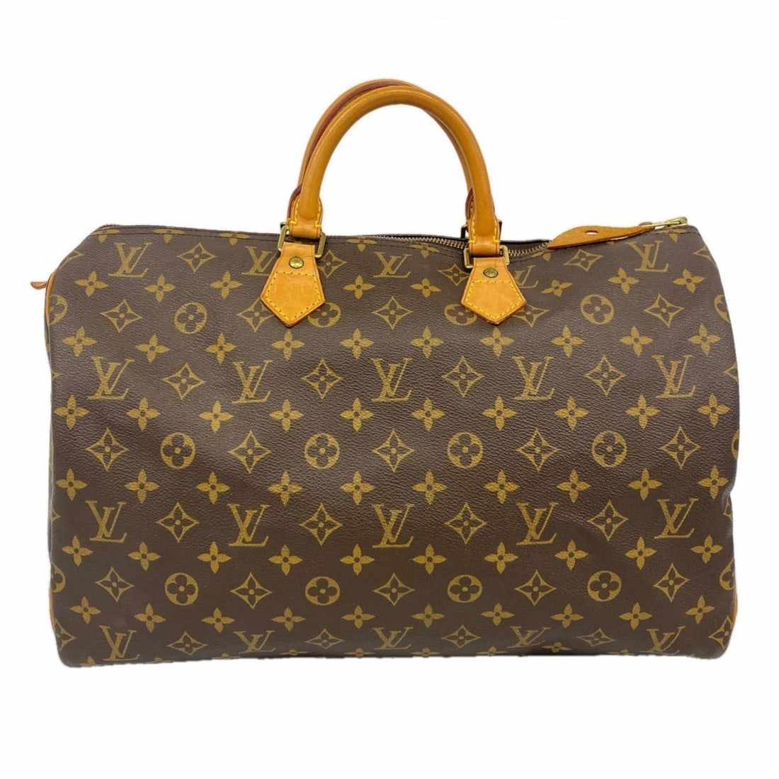 Louis Vuitton Monogram Speedy 40 Handbag M41106 Brown Women's (1 of 14)