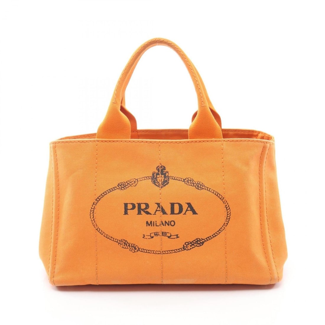 Prada Canapa Tote Bag, Canvas Handbag, Women's, Orange: --- Catalog ---Category: SizeSize (HxWxD): 22cm x 35cm x 22cm / 8.66'' x 13.77'' x 8.66''Category: DesignType: Handbag, Tote bagColor: OrangeGender: WomenMaterial: Canvas Category: GeneralBrand: Prada