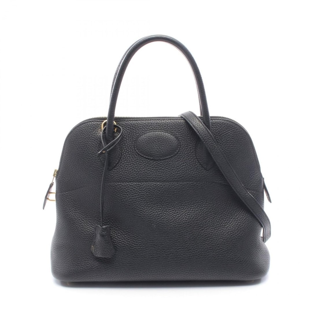 Hermes Hermès Bolide 31 handbag in Taurillon Clemence leather, black. (1 of 11)