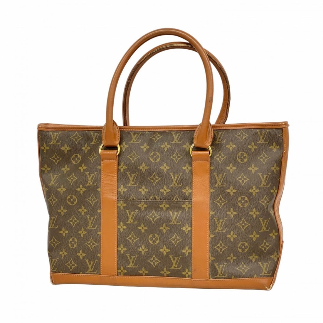 Louis Vuitton Monogram Weekend PM Tote Bag M42425 Brown Men's: --- Catalog ---Category: SizeSize (HxWxD): 30cm x 40.5cm x 10cm / 11.81'' x 15.94'' x 3.93''Category: DesignType: Tote bagColor: BrownGender: MenCategory: GeneralMPN: M42425Brand: Louis Vuitton--- Ite