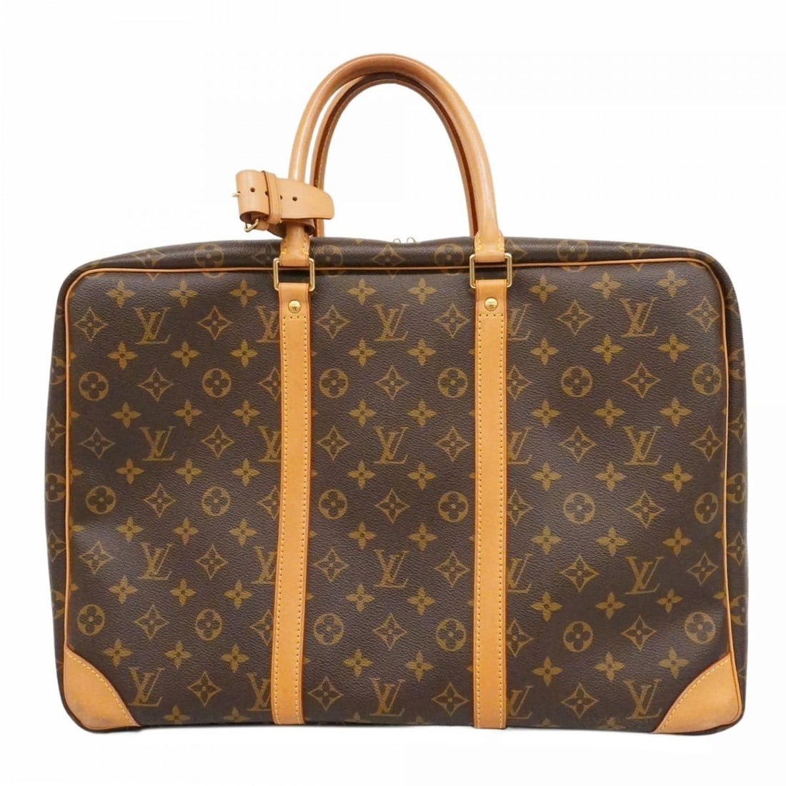 Louis Vuitton Monogram Sirius 45 Boston Bag M41408 Brown Men's/Women's (1 of 15)