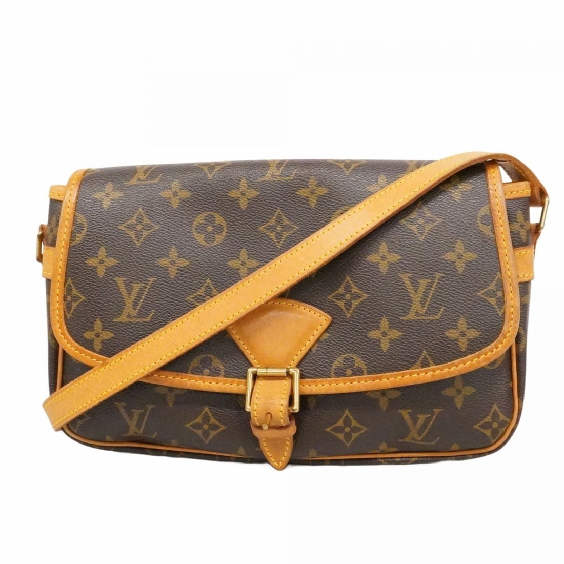 Louis Vuitton Monogram Sologne Shoulder Bag M42250 Brown Women's (1 of 18)