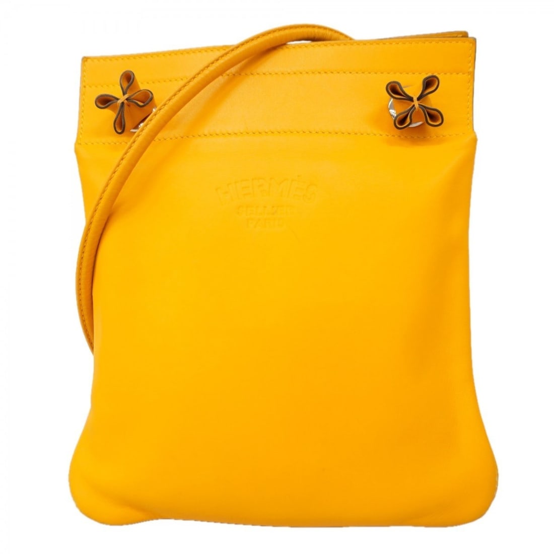 Hermes Hermès Sac Aline Swift Jaune D'or Shoulder Bag, Women's, P2369096 (1 of 12)