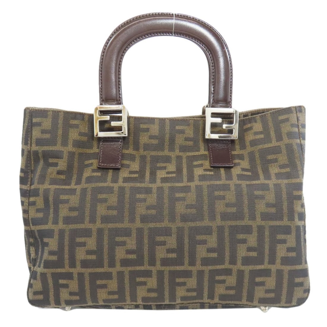 Fendi Zucca print canvas tote bag for women FENDI: --- Catalog ---Category: SizeSize (HxWxD): 22cm x 30cm x 12cm / 8.66'' x 11.81'' x 4.72''Category: DesignType: Tote bagColor: BrownGender: WomenMaterial: Canvas Category: GeneralBrand: Fendi--- Item L